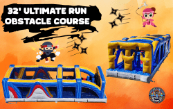 32' Ultimate Run Obstacle Course