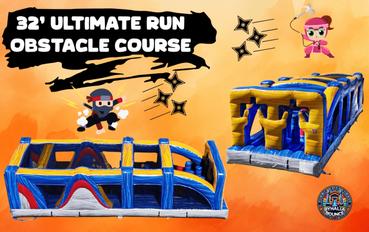 32' Ultimate Run Obstacle Course